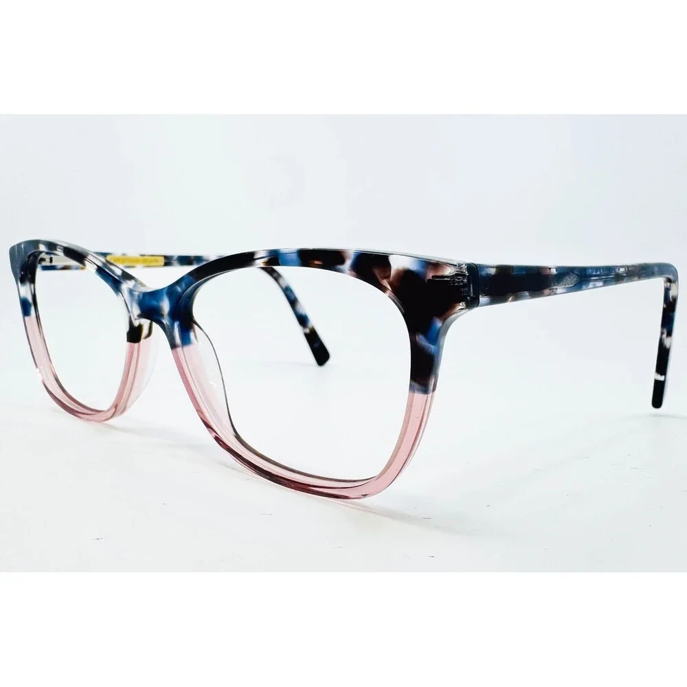 Christian Siriano Eyeglasses Womens Blue Pink Tortoise Taylor 54-16-142